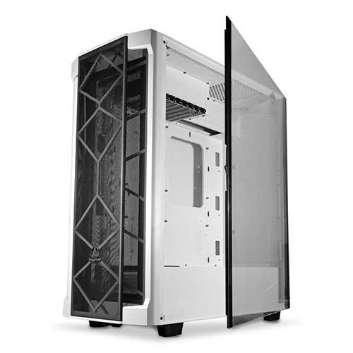 Segotep Phoenix White T1 E-ATX Full-Tower PC Gaming Case - TakeTech