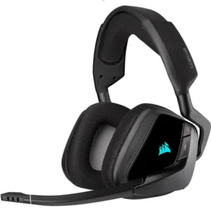 Corsair VOID RGB ELITE Wireless Premium Gaming Headset with 7.1 Surround Sound — Carbon