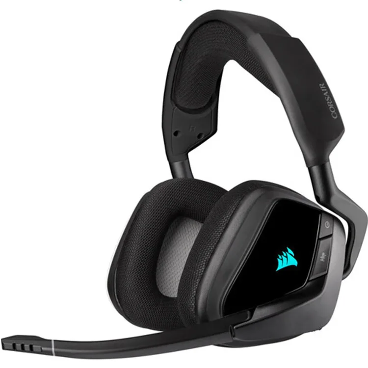 Corsair VOID RGB ELITE Wireless Premium Gaming Headset with 7.1 Surround Sound — Carbon