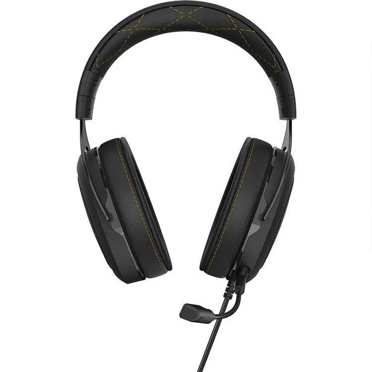 Corsair CA9011214NA HS60 PRO SURROUND Gaming Headset — Yellow - Image 2