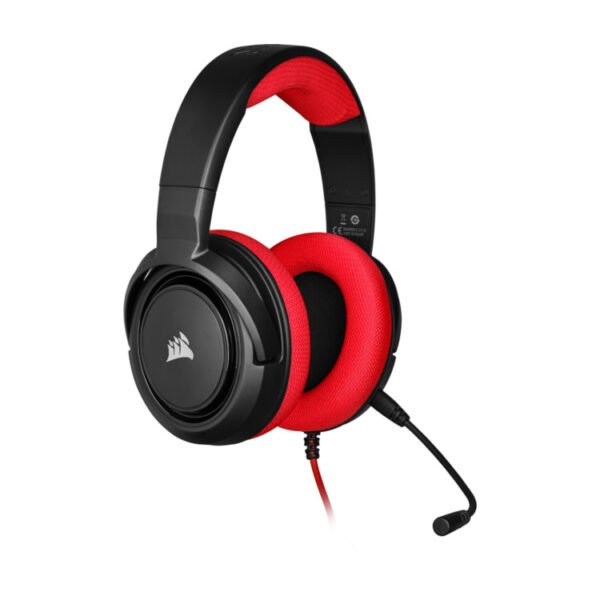 Corsair HS35 Stereo Gaming Headset - Red - Image 2