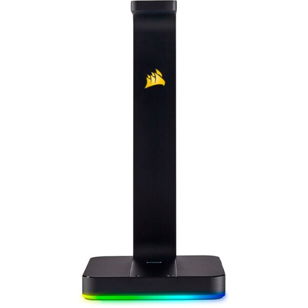 CORSAIR - Gaming ST100 RGB Premium Headset Stand - Black - Image 2