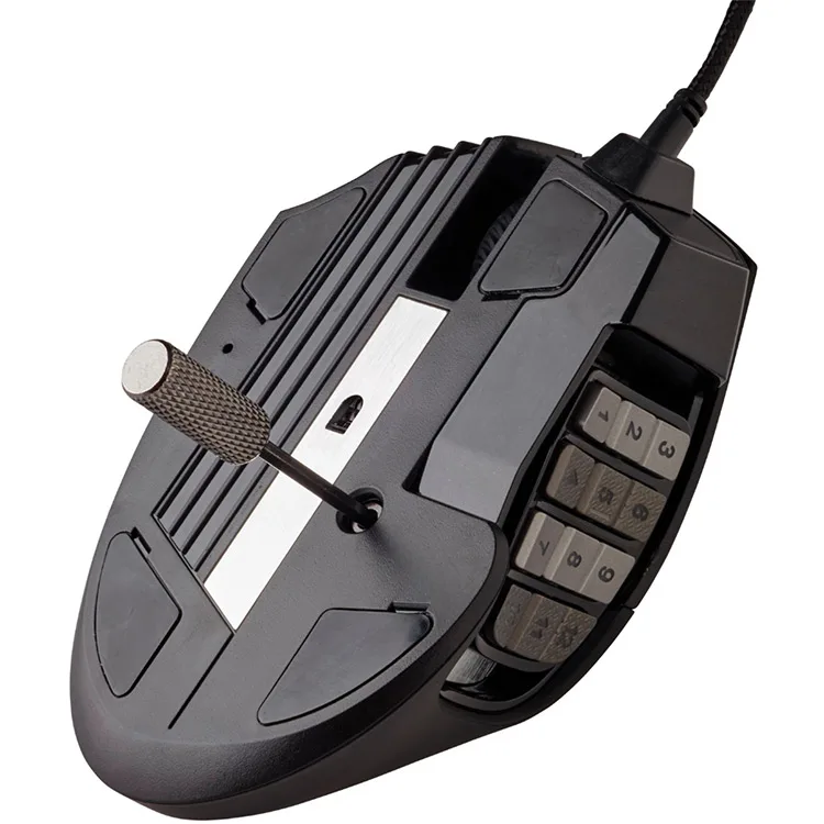 CORSAIR - Scimitar RGB Elite Wired Optical Gaming Mouse with 17 Programmable Buttons - Black - Image 10