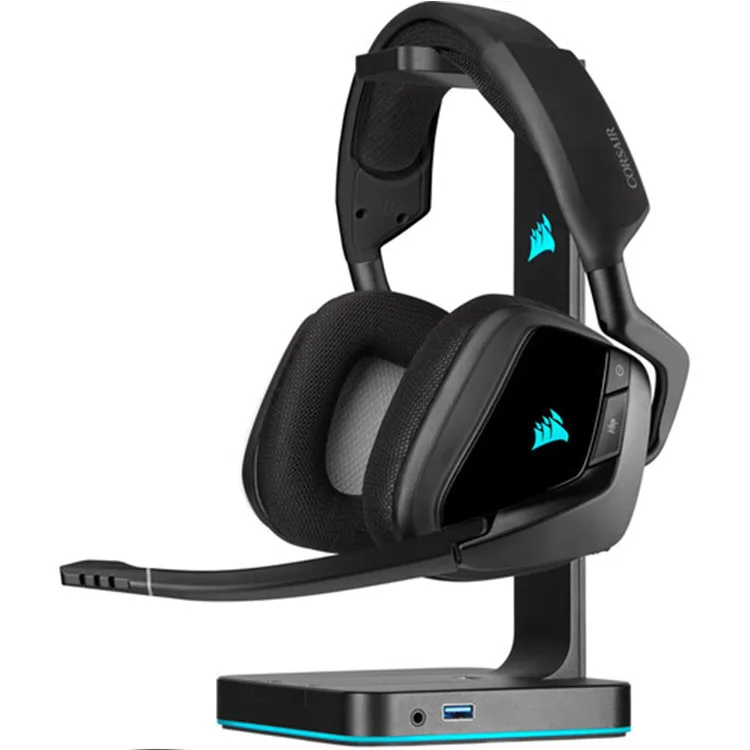 Corsair VOID RGB ELITE Wireless Premium Gaming Headset with 7.1 Surround Sound — Carbon - Image 3