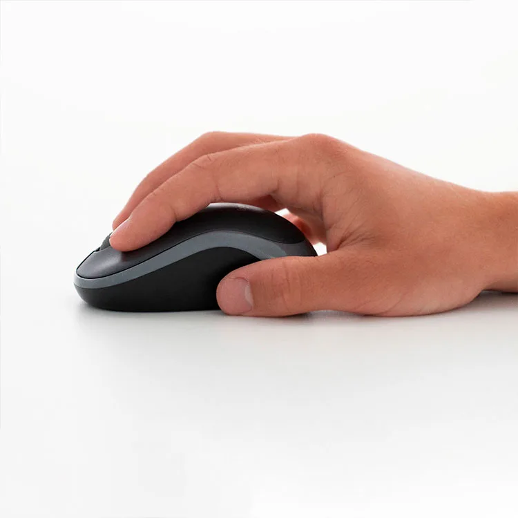 Logitech - MK270 Full-size Wireless Membrane Keyboard and Mouse Bundle for Windows - Black - Image 4