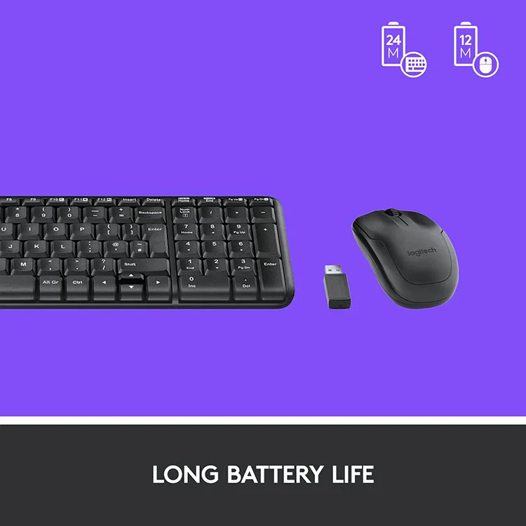 Logitech MK220 Wireless Keyboard and Mouse Combo - Image 5