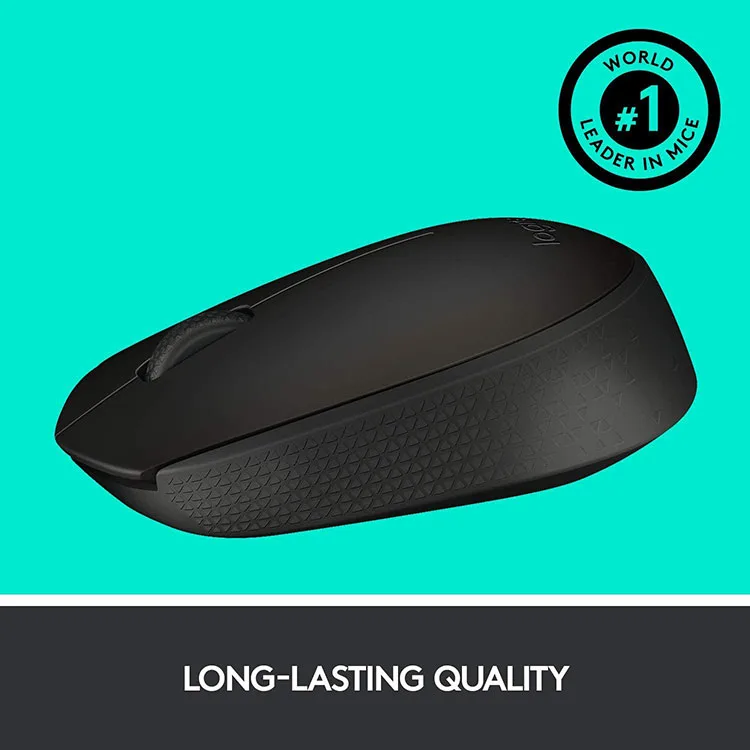 Logitech M171 Wireless Optical Mouse - Black - Image 5