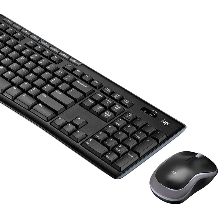 Logitech - MK270 Full-size Wireless Membrane Keyboard and Mouse Bundle for Windows - Black - Image 6