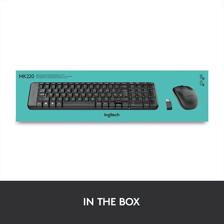 Logitech MK220 Wireless Keyboard and Mouse Combo - Image 7