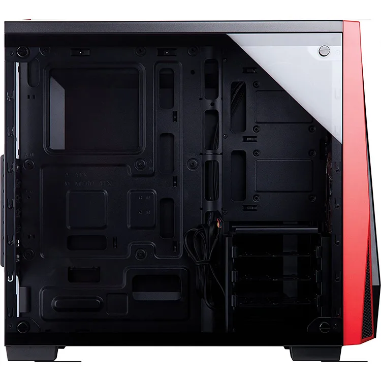 CORSAIR Carbide Series® SPEC-04 Tempered Glass Mid-Tower Gaming Case — Black/Red - Image 7