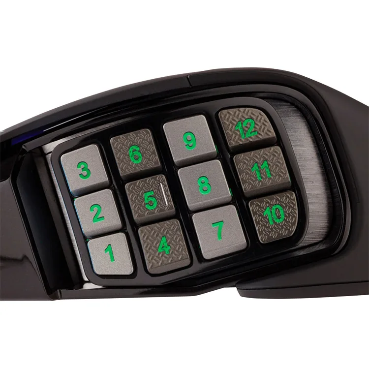 CORSAIR - Scimitar RGB Elite Wired Optical Gaming Mouse with 17 Programmable Buttons - Black - Image 8