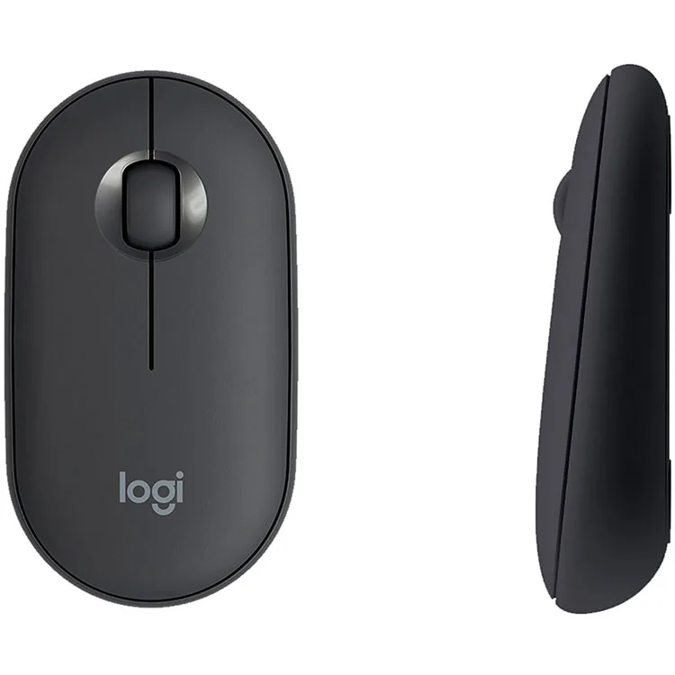 Logitech - MK470 Full-size Wireless Scissor Keyboard and Mouse Bundle with Plug and Play - Black/Gray - Image 4
