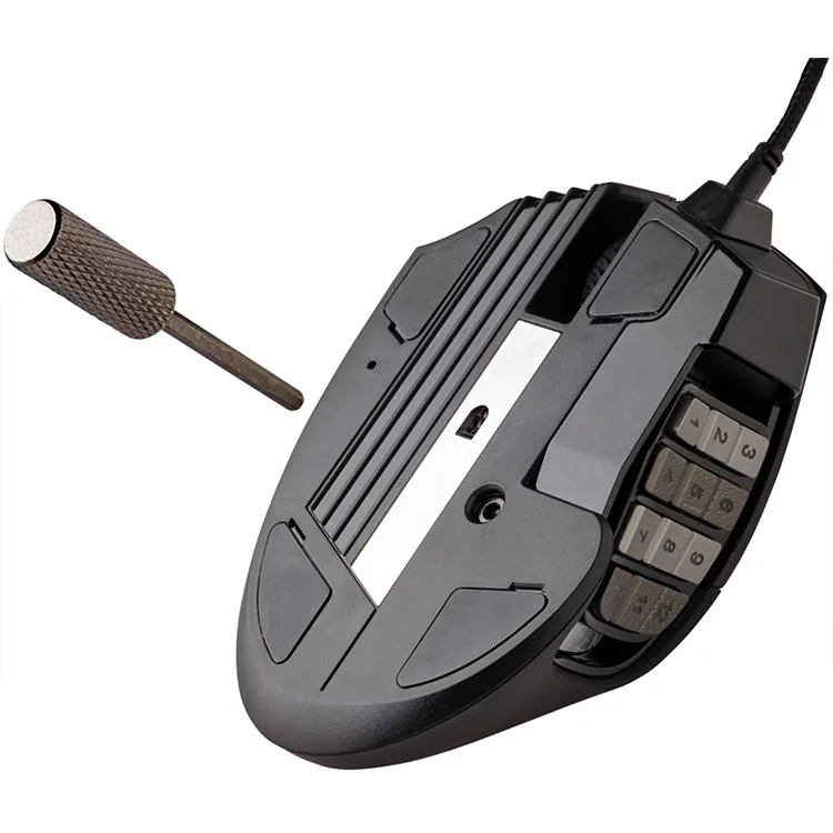 CORSAIR - Scimitar RGB Elite Wired Optical Gaming Mouse with 17 Programmable Buttons - Black - Image 9