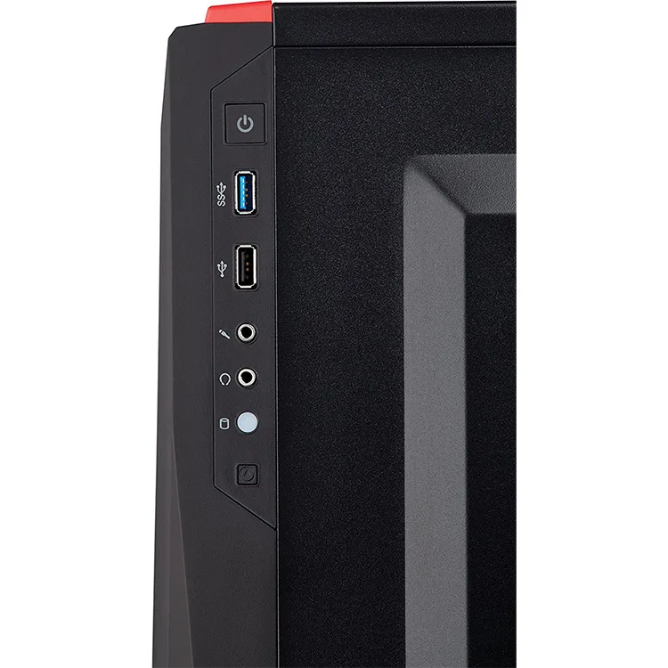 CORSAIR Carbide Series® SPEC-04 Tempered Glass Mid-Tower Gaming Case — Black/Red - Image 9