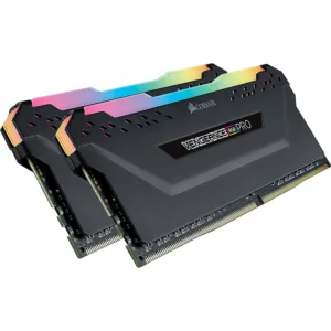 Corsair VENGEANCE® RGB PRO 16GB (2 x 8GB) DDR4 DRAM 3600MHz C18 Memory Kit — Black