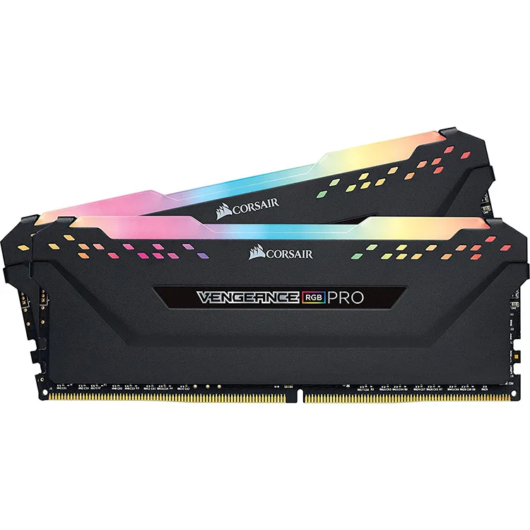 Corsair VENGEANCE® RGB PRO 16GB (2 x 8GB) DDR4 DRAM 3600MHz C18 Memory Kit — Black - Image 3