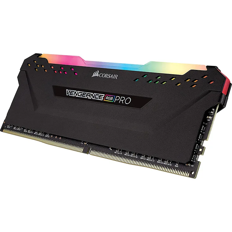 Corsair VENGEANCE® RGB PRO 16GB (2 x 8GB) DDR4 DRAM 3600MHz C18 Memory Kit — Black - Image 4