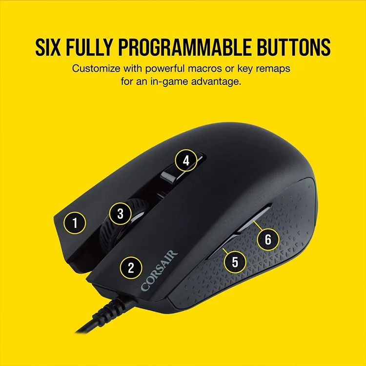 Corsair HARPOON RGB PRO FPS/MOBA Gaming Mouse - Image 4