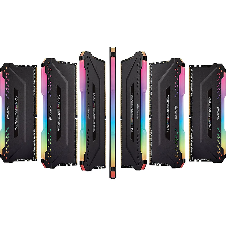 Corsair VENGEANCE® RGB PRO 16GB (2 x 8GB) DDR4 DRAM 3600MHz C18 Memory Kit — Black - Image 5