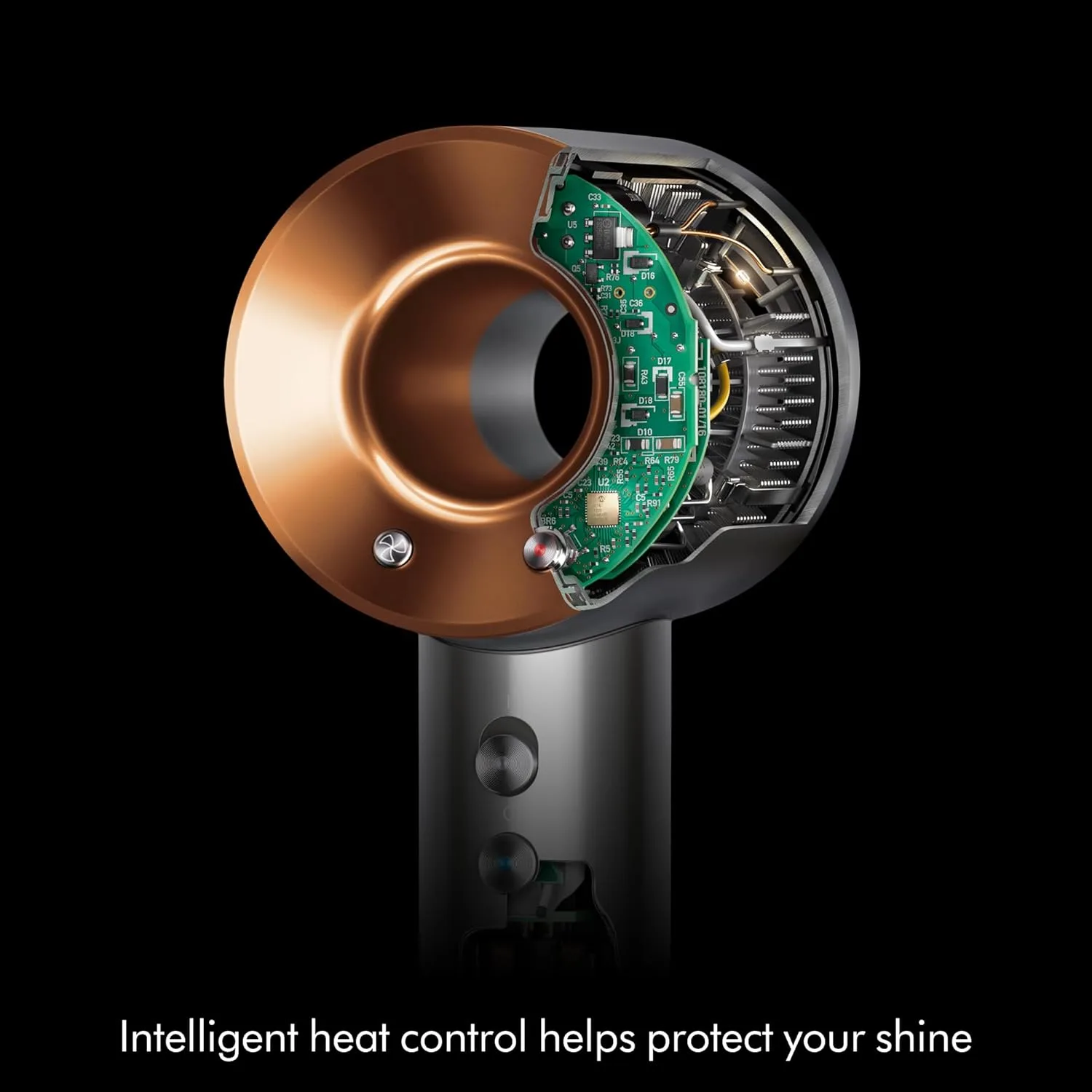 Dyson SupersonicHD07 HairDryer-Nickel/Copper - Image 2