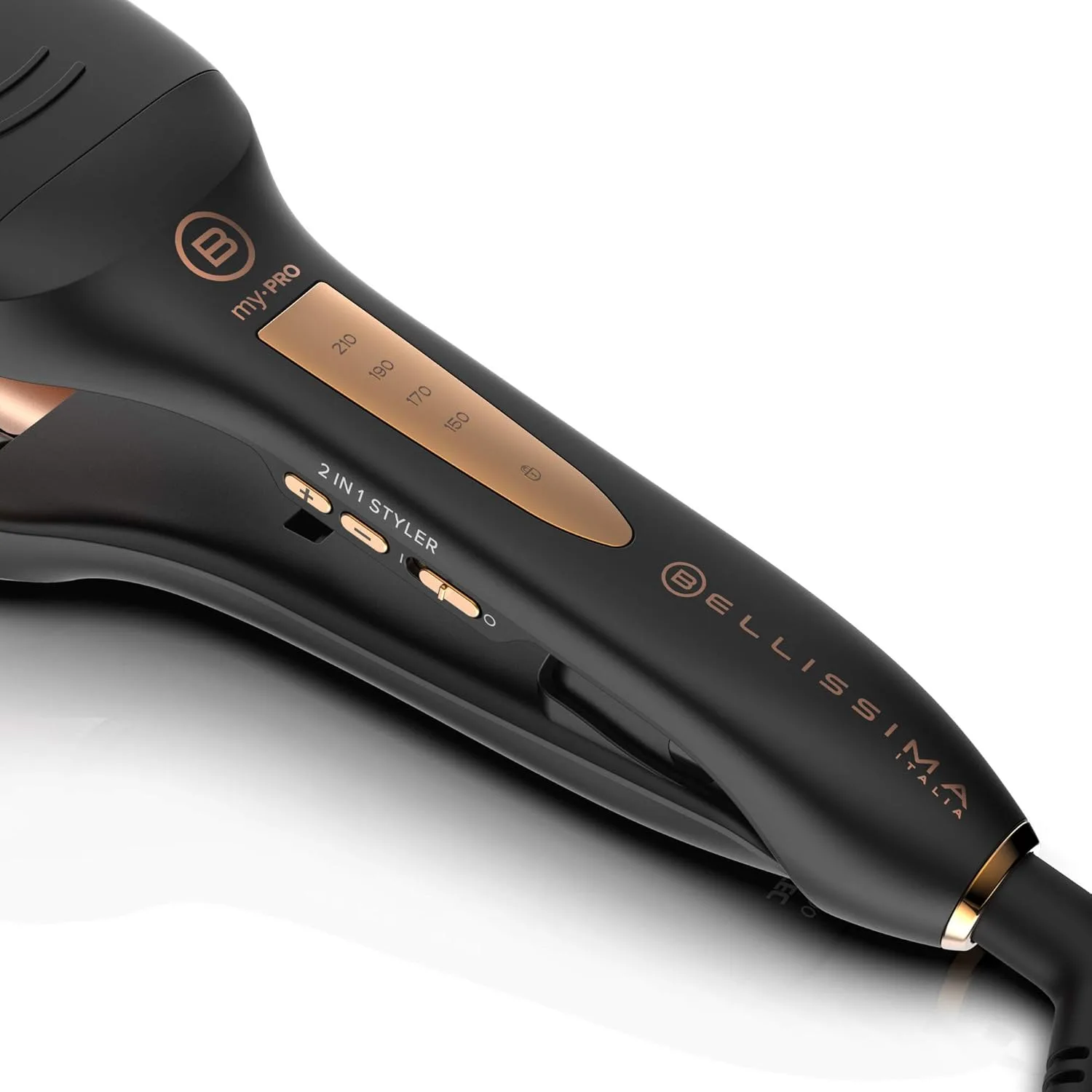 Bellissima Mypro-Straight-And-Wave-Straightener Black-(R01) - Image 5