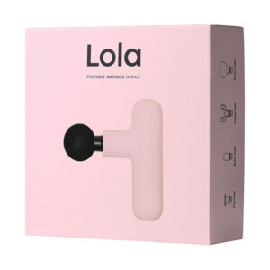 Lola Portable Massage-Gun Pamper-Pink