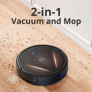 Eufy Robovac-G20Hybrid-Robotic Vacuum-Cleaner-Black