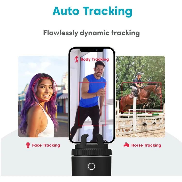 Pivo Fast Auto-Tracking Smartphone-Interactive Pod - Silver
