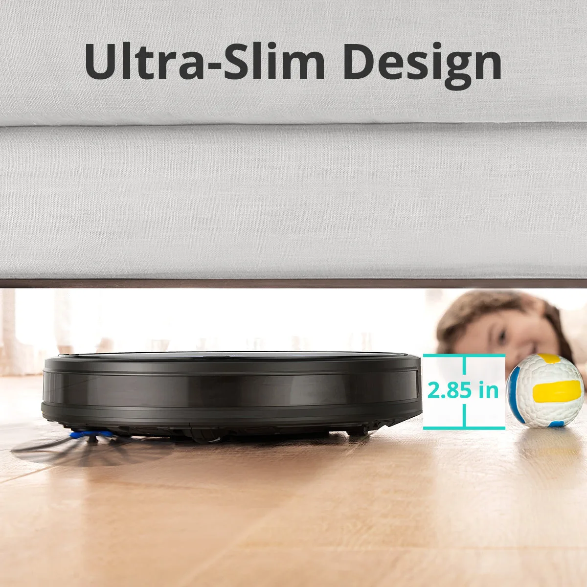 Eufy Robovac-G20Hybrid-Robotic Vacuum-Cleaner-Black - Image 6