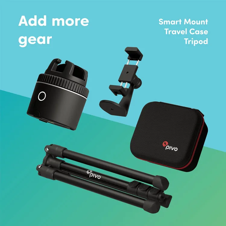 Pivo Fast Auto-Tracking Smartphone-Interactive Pod - Silver - Image 4