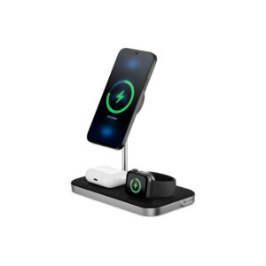 MagSpeed 3-in-1 Wireless Charging-Station Black