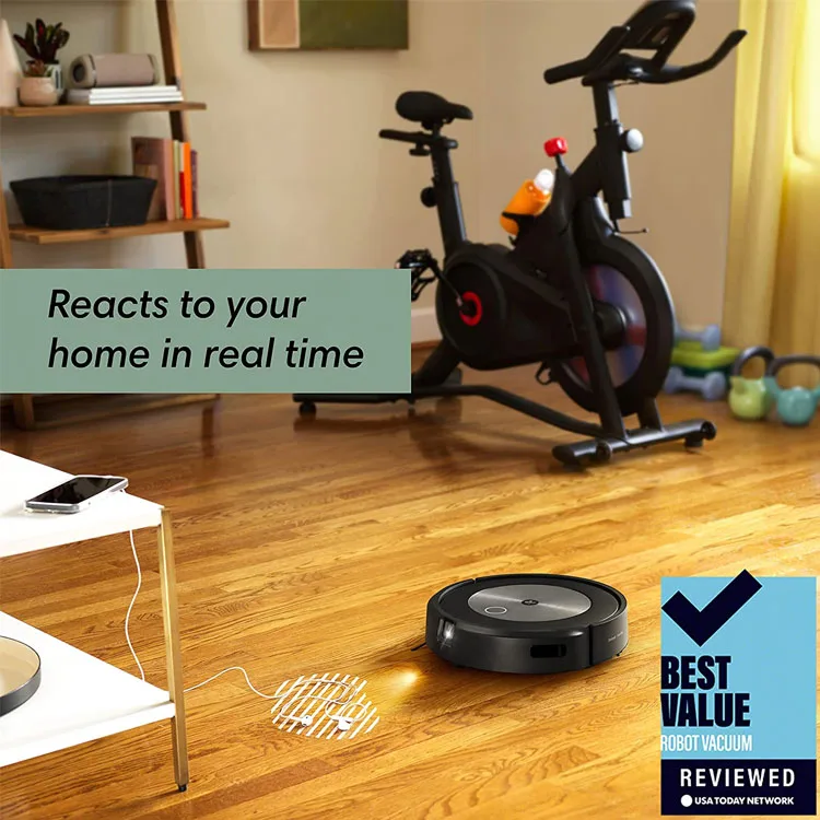 Robot Roomba-J7 Vacuuming Robot