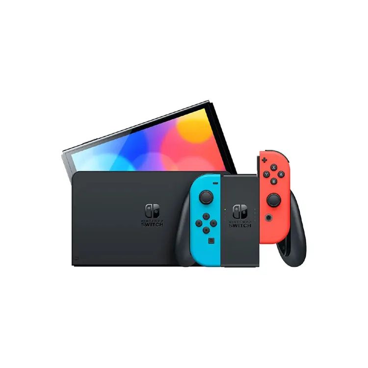 Nintendo Switch-OLED-Model Neon-Blue-Neon Red-Set