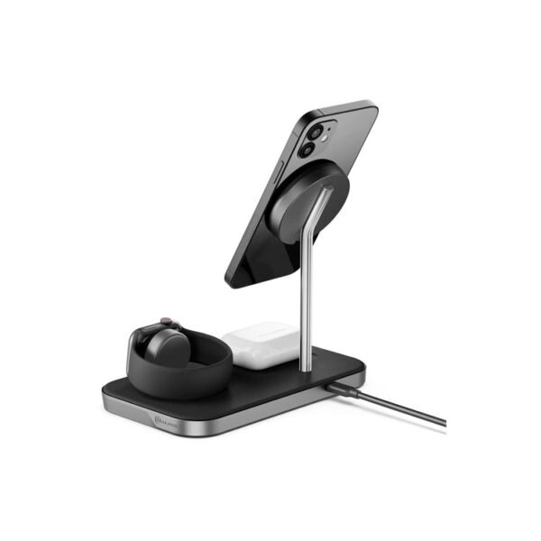 MagSpeed 3-in-1 Wireless Charging-Station Black