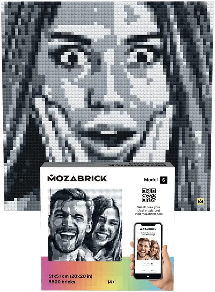 MOZABRICK Model S Photo Construction toy Set (20 x 20-Inch). - Image 3