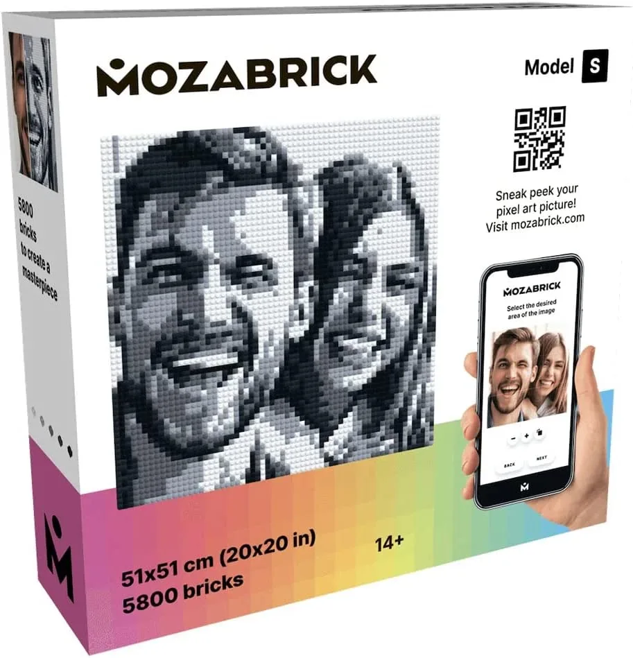 MOZABRICK Model S Photo Construction toy Set (20 x 20-Inch). - Image 2
