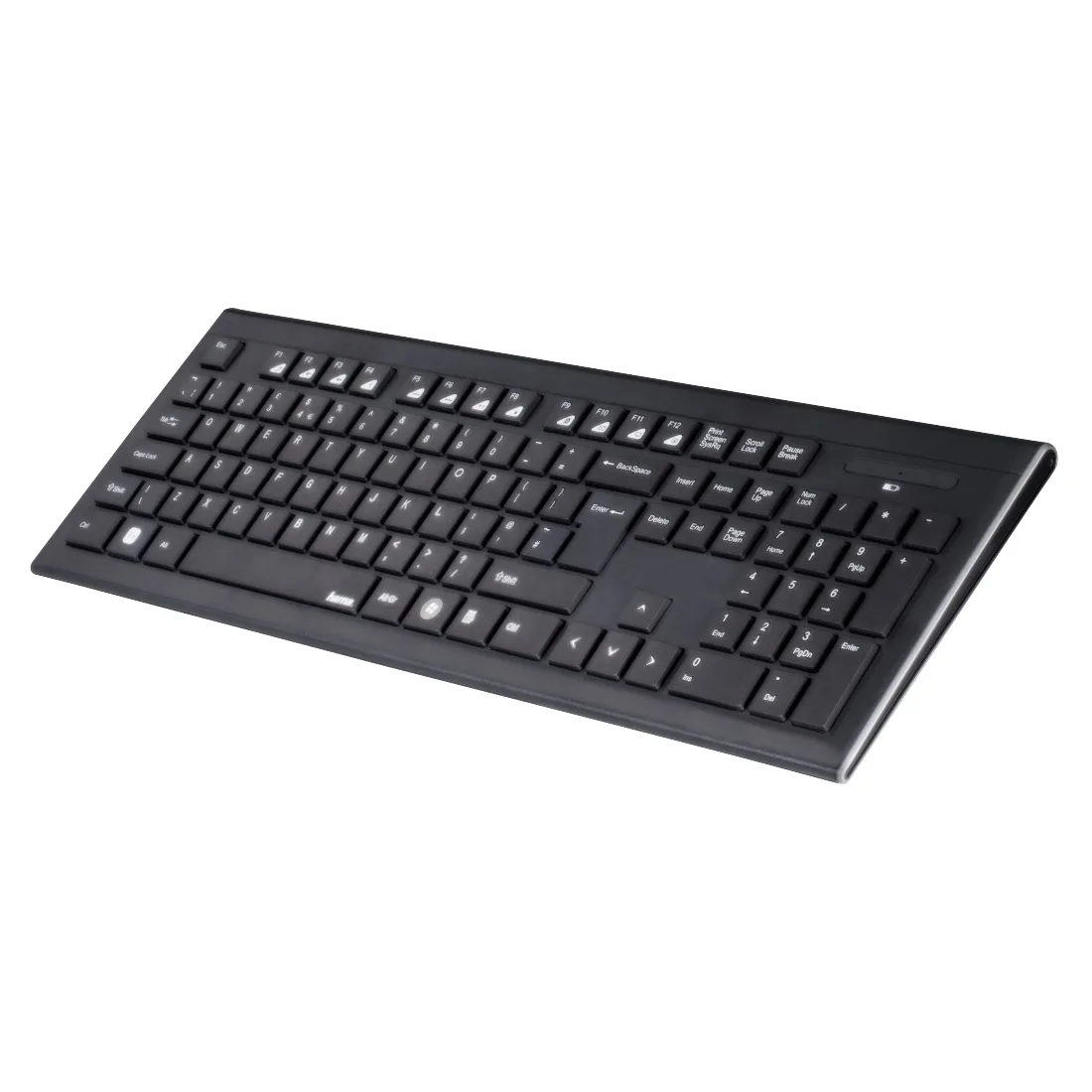 HAMA CORTINO Wireless Keyboard/ Mouse Set, 1600 DPI, Black. - Image 2
