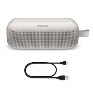Bose Sound link Flex White Smoke Bluetooth Portable Speaker.