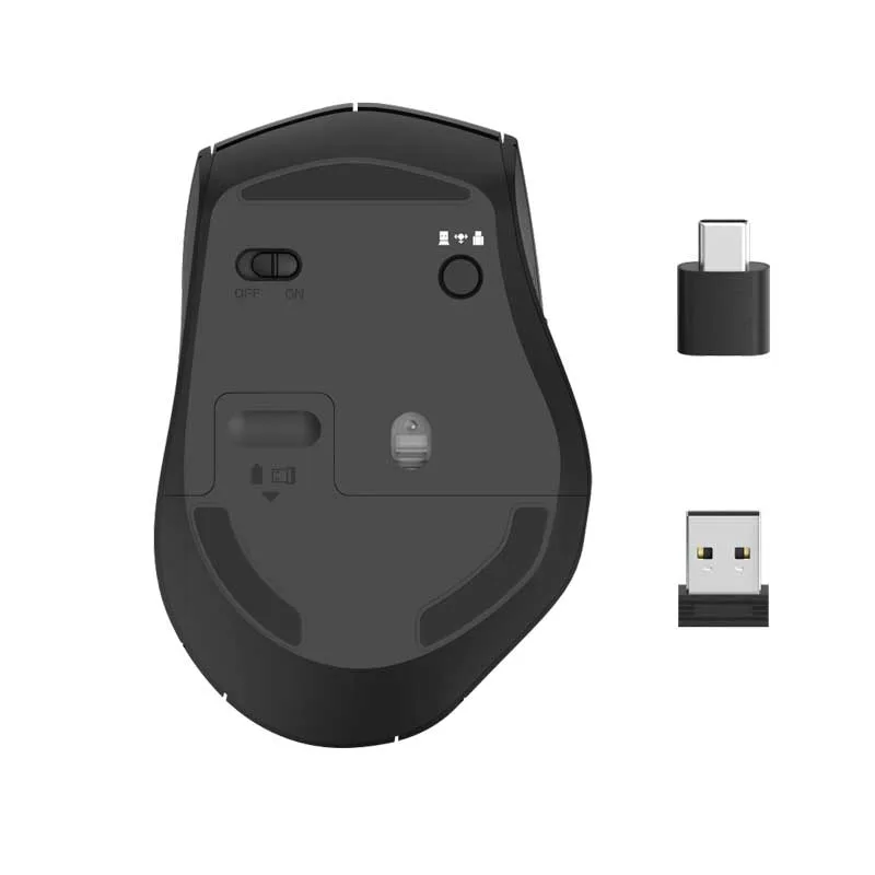 HAMA: WIRELSS SILENT MOUSE MW-600 6-BUTTON , BLACK. - Image 2