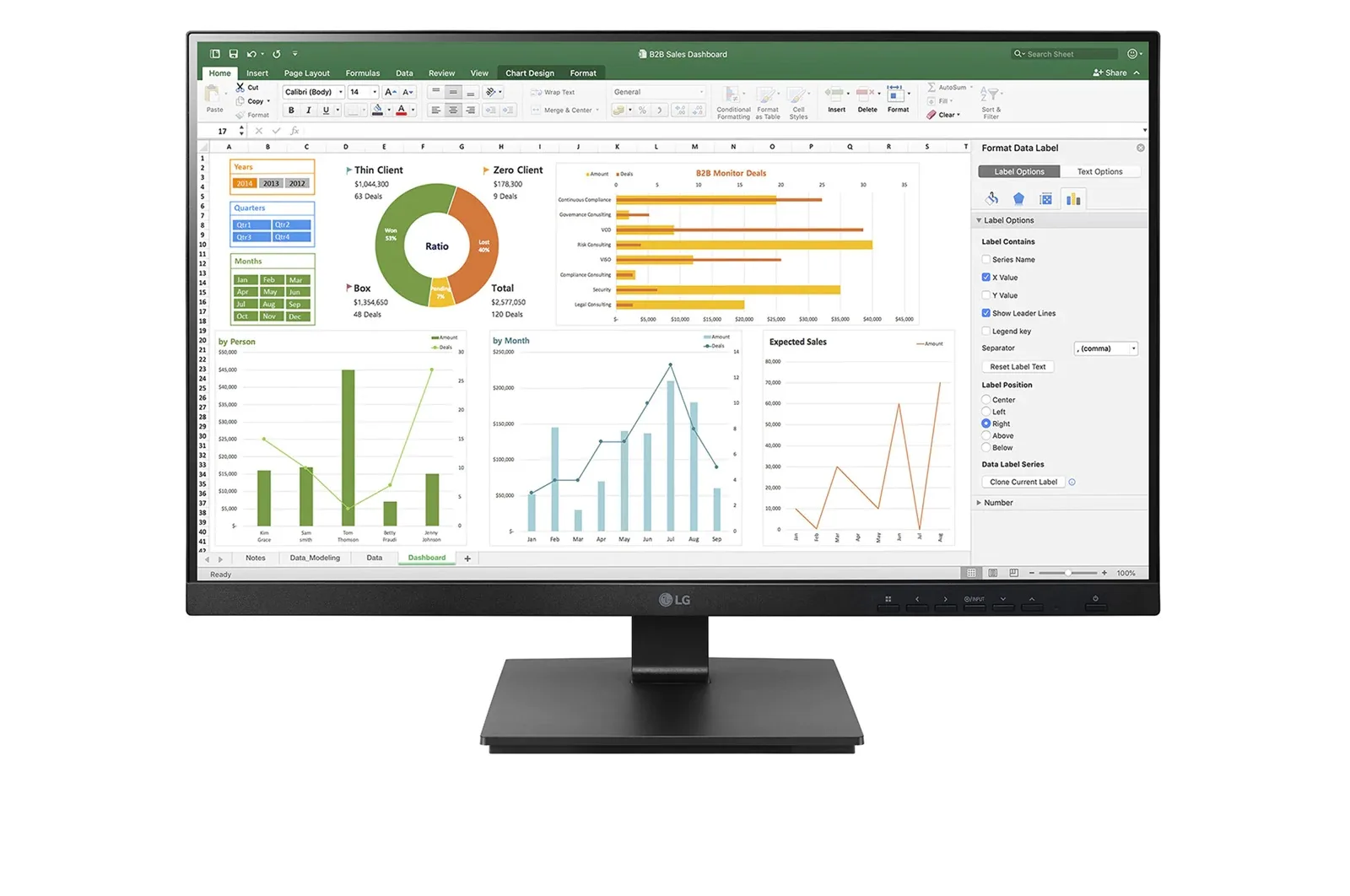 LG Full HD LED Monitor, 27BN650Y 27´´ - Image 2