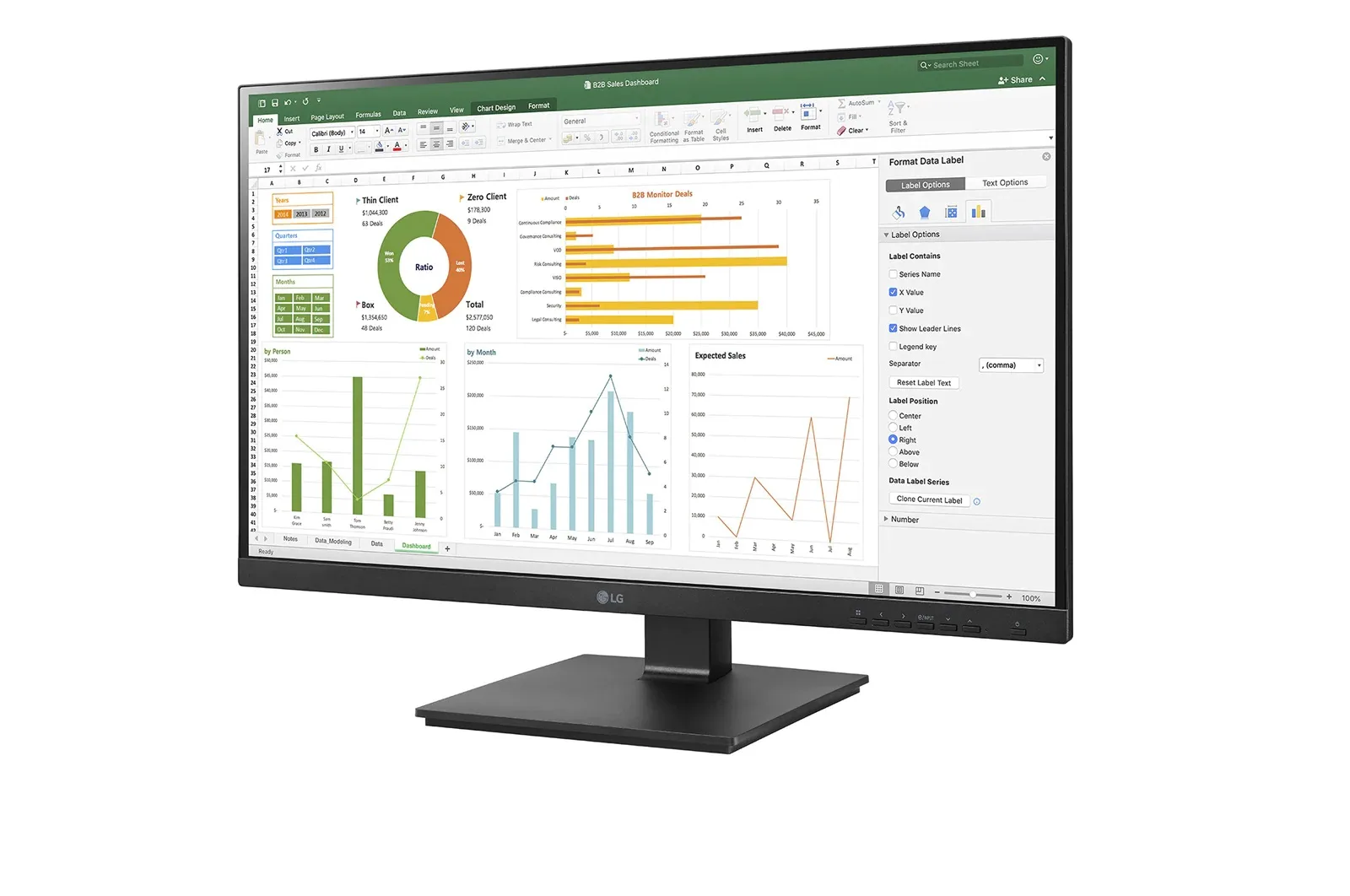 LG Full HD LED Monitor, 27BN650Y 27´´