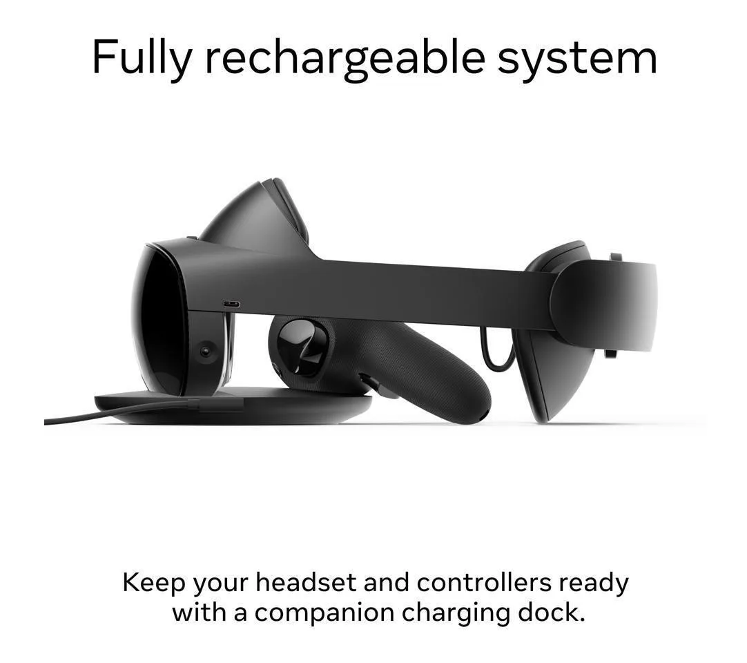 Meta Quest Pro Black VR Headset - Image 3