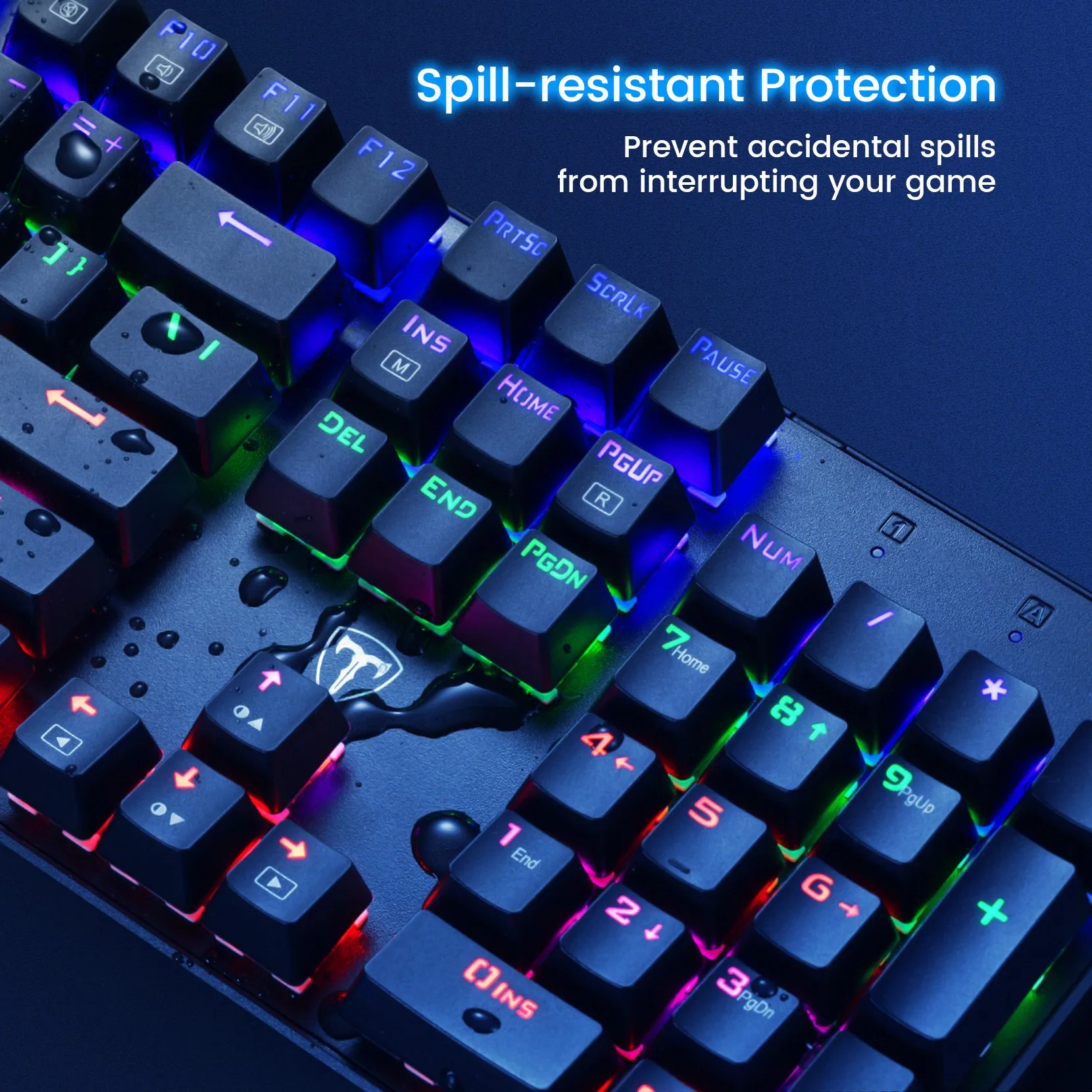 PICTEK Mechanical Gaming Keyboard Full Size - Image 2