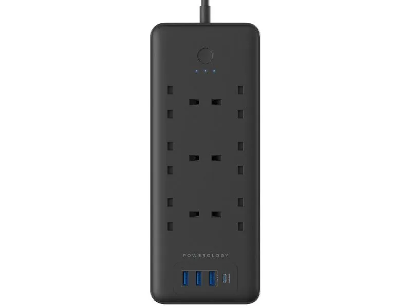 POWEROLOGY multi-port smart power strip