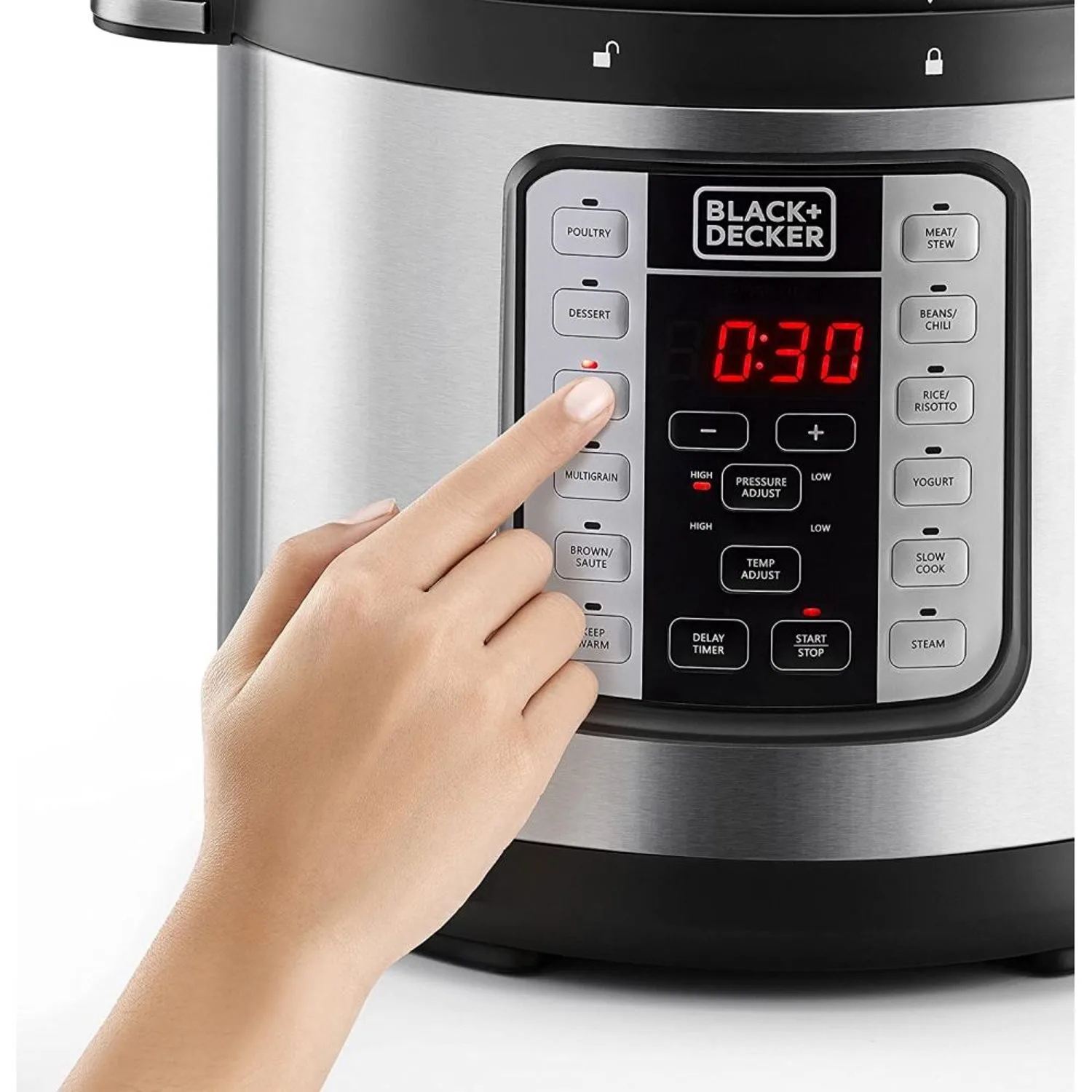 Black and Decker Electric Pressure Cooker PCP1000-B5 - Image 3