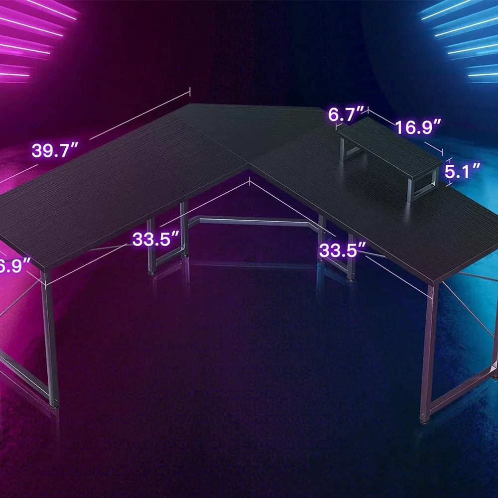 ODK L Shaped Gaming Desk