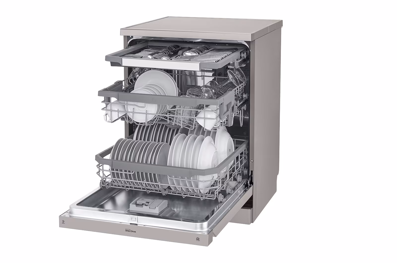 LG QuadWash™ Steam Dishwasher - DFB425FP - Image 4