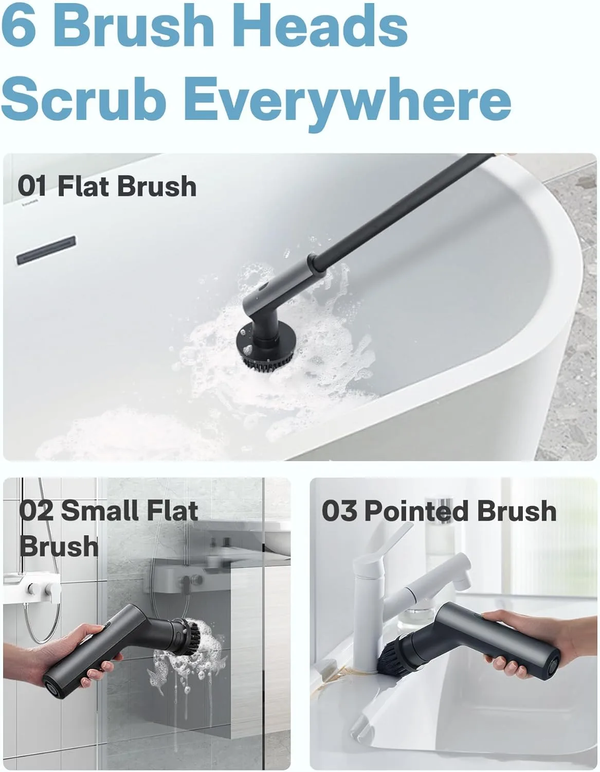 HOTO Electric Spin Scrubber - Image 2