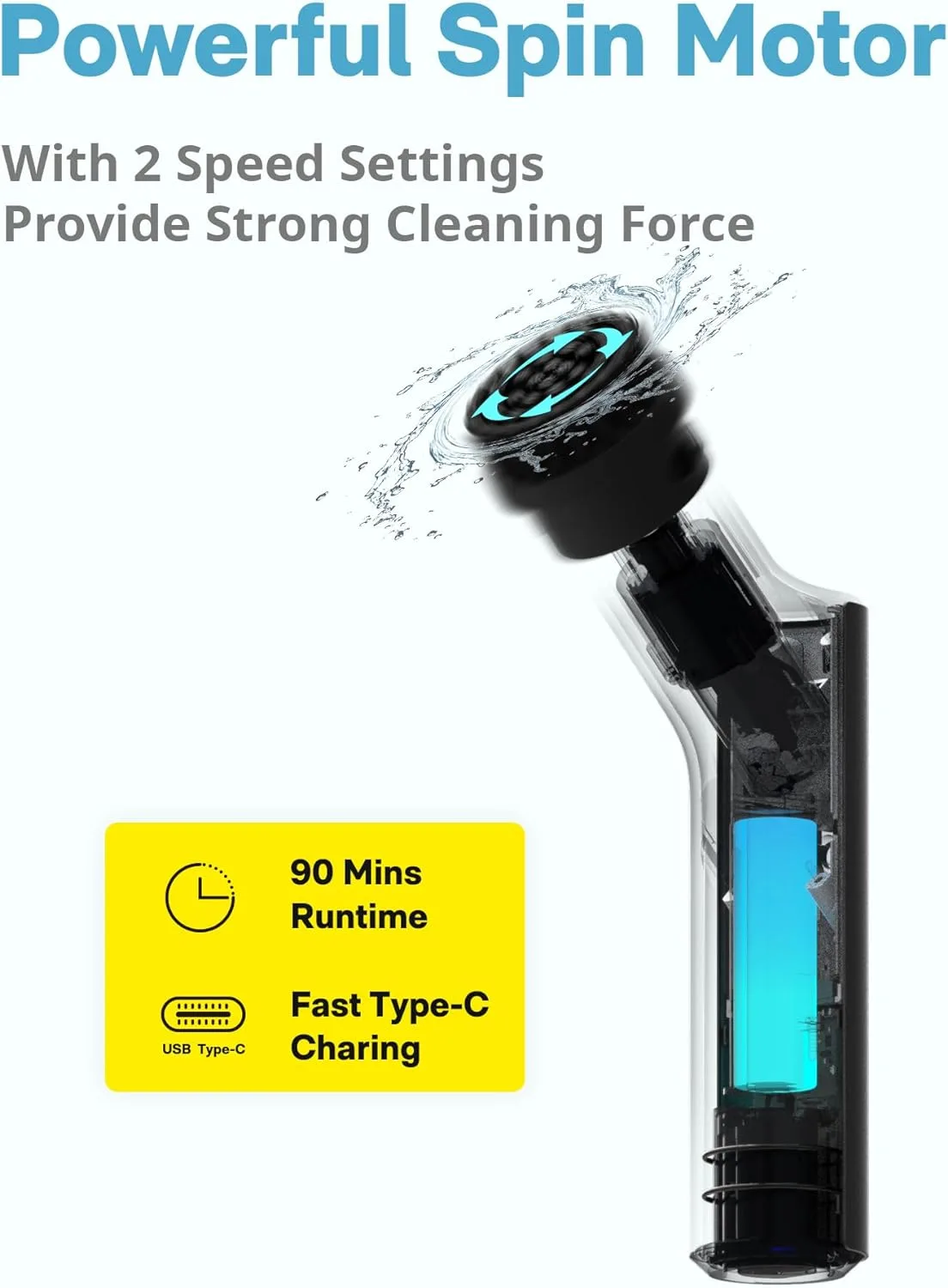HOTO Electric Spin Scrubber - Image 5