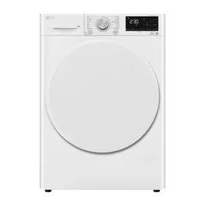 Energy Saving Dryer, 9kg, White, Capable Drying with Dual Heat Pump